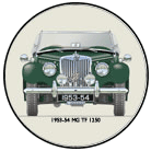 MG TF 1250 1953-54 Coaster 6